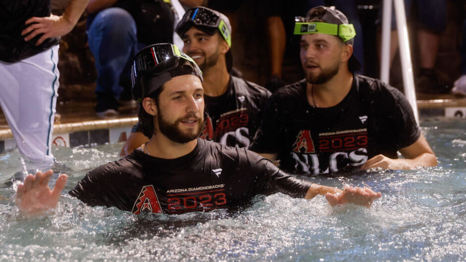 'That's our pool': Diamondbacks heard David Peralta, shift Dodgers' Chase Field narrative
