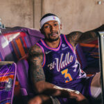 The new City Edition "El Valle" jerseys for the Phoenix Suns in the 2023-24 season (photos courtesy of the Phoenix Suns)