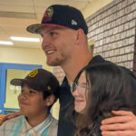 Arizona Cardinals TE Trey McBride lends a helping hand at Boys & Girls Club of Greater Scottsdale.