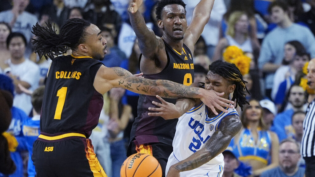 Arizona State earns 11 seed in Pac12 Tournament, loses to UCLA