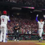 Lourdes Gurriel Jr. homers in the Arizona Diamondbacks' 2024 Opening Day game against the Colorado Rockies on Thursday, March 28 at Chase Field.