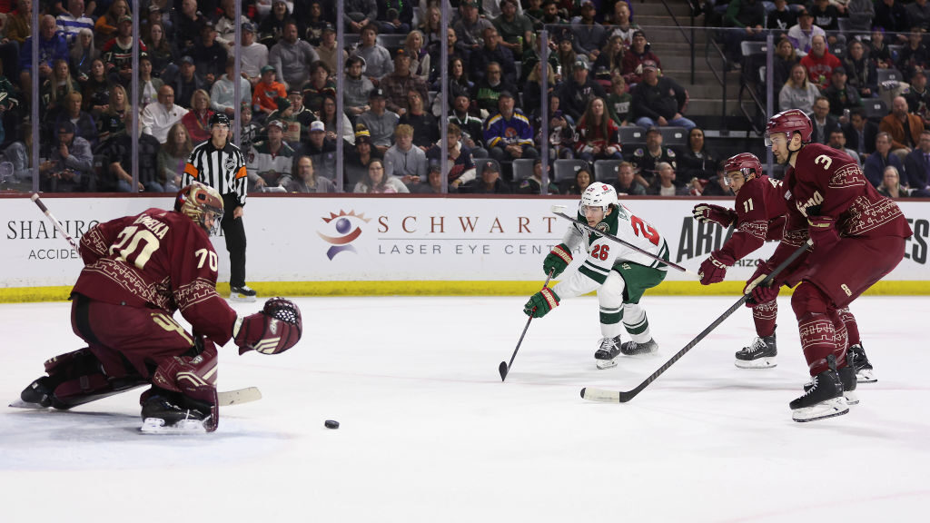 Arizona Coyotes let 3rd-period lead slip in loss to Wild