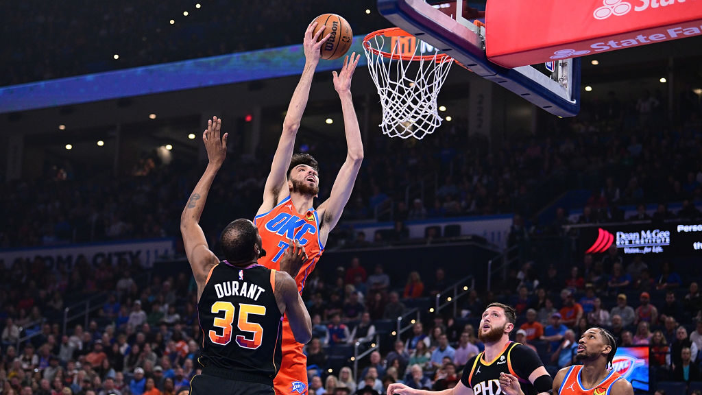 Suns outmatched by Thunder in loss despite SGA's absence