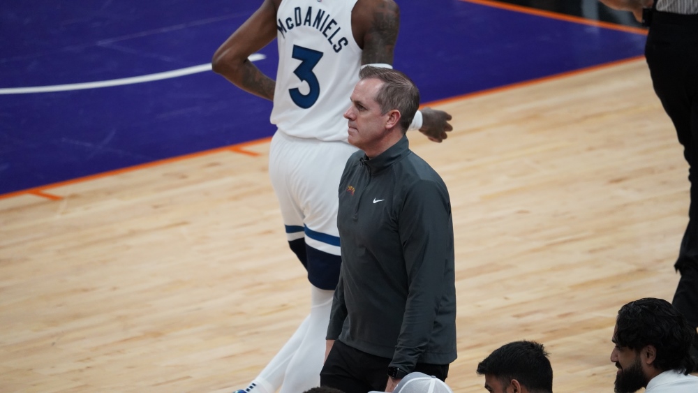 Frank Vogel's job security is reportedly in question after the Suns were swept by the T-Wolves on S...