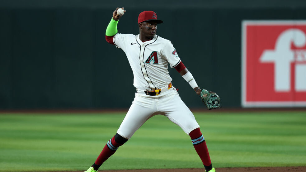 D-backs' Geraldo Perdomo day-to-day with right knee injury suffered vs. Yankees