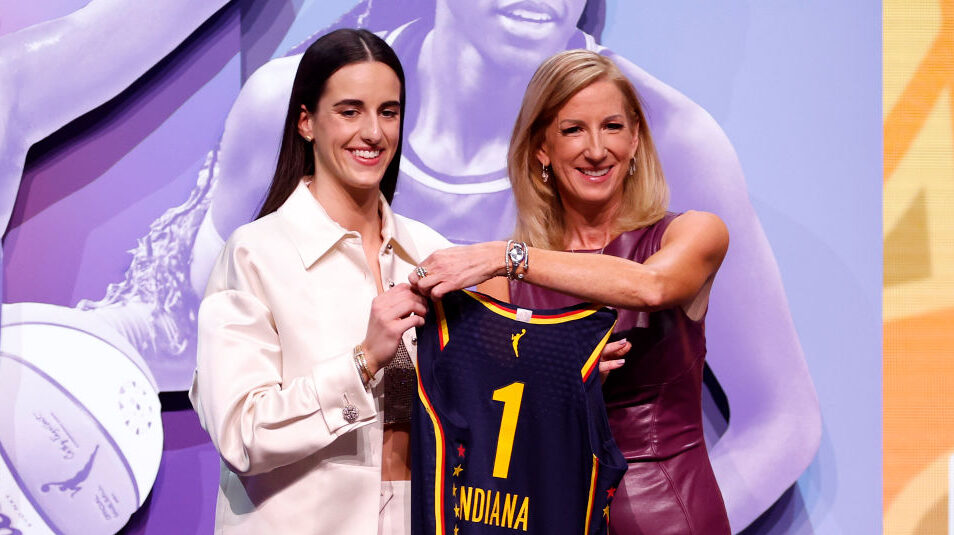 Caitlin Clark taken No. 1 in 2024 WNBA draft by Indiana Fever