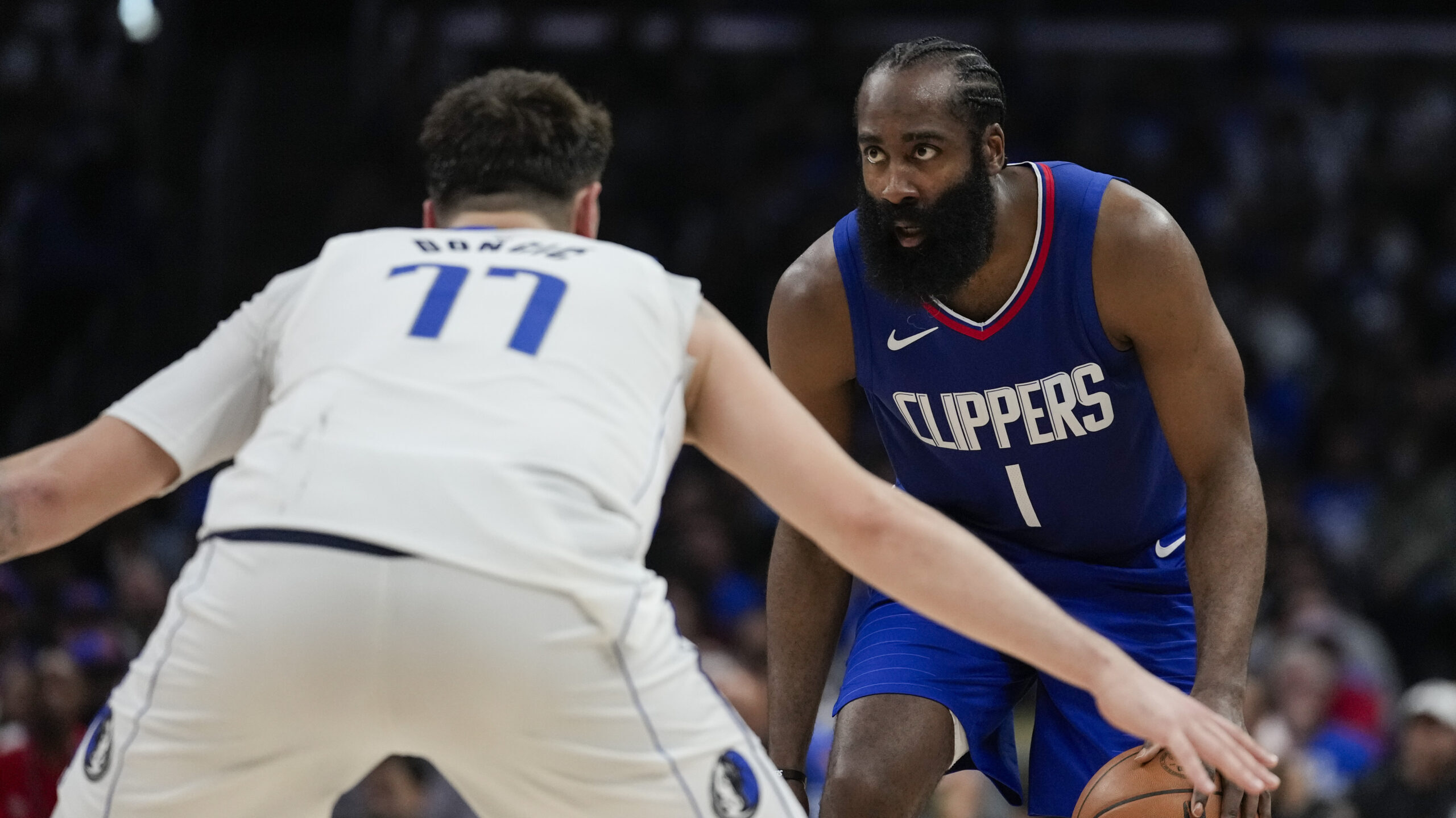 James Harden lead Clippers to win over Luka Doncic and Mavericks in playoff opener....