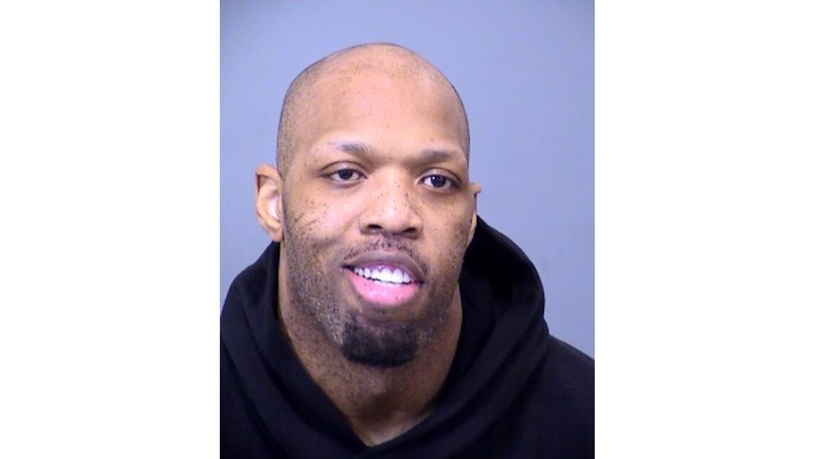 Mug shot of former Arizona State pass rusher and seven-time NFL Pro Bowler Terrell Suggs....