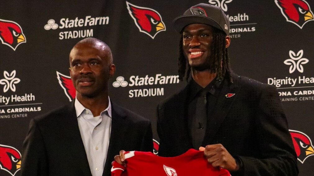 Marvin Harrison Sr. added to amended Fanatics lawsuit against Cardinals receiver Harrison Jr.