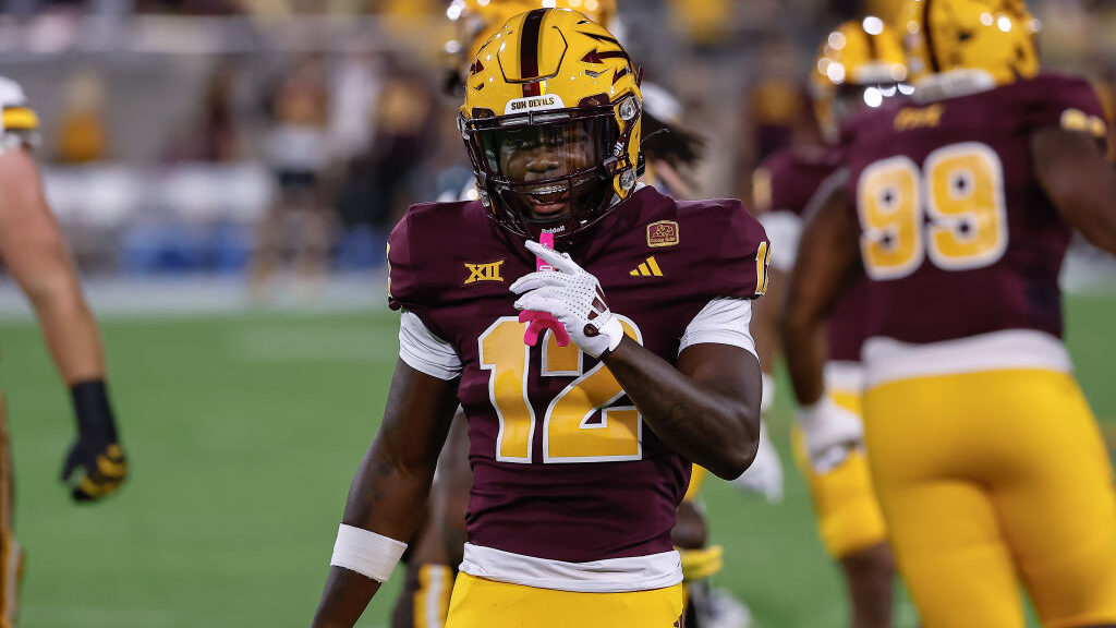 Arizona State CB Javan Robinson...