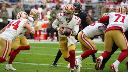 Valley native Brock Purdy throws touchdowns to Kittle vs. Cardinals to move up 49ers' record ladder