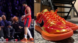 Devin Booker debuts Book 2 'All-Star Warning Label' shoes, gets presidential greeting