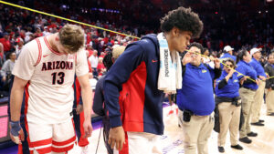 Koa Peat, Anthony Dell'Orso questionable ahead of Arizona-Baylor game