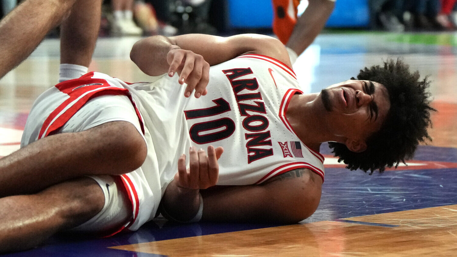 Koa Peat Arizona BYU lower leg muscle strain reevaluation...