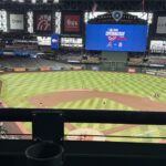 Chase Field view obstructed. (Arizona Sports/John Gambadoro)