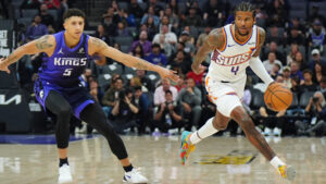 Jalen Green slams down Collin Gillespie delivery in win over Kings