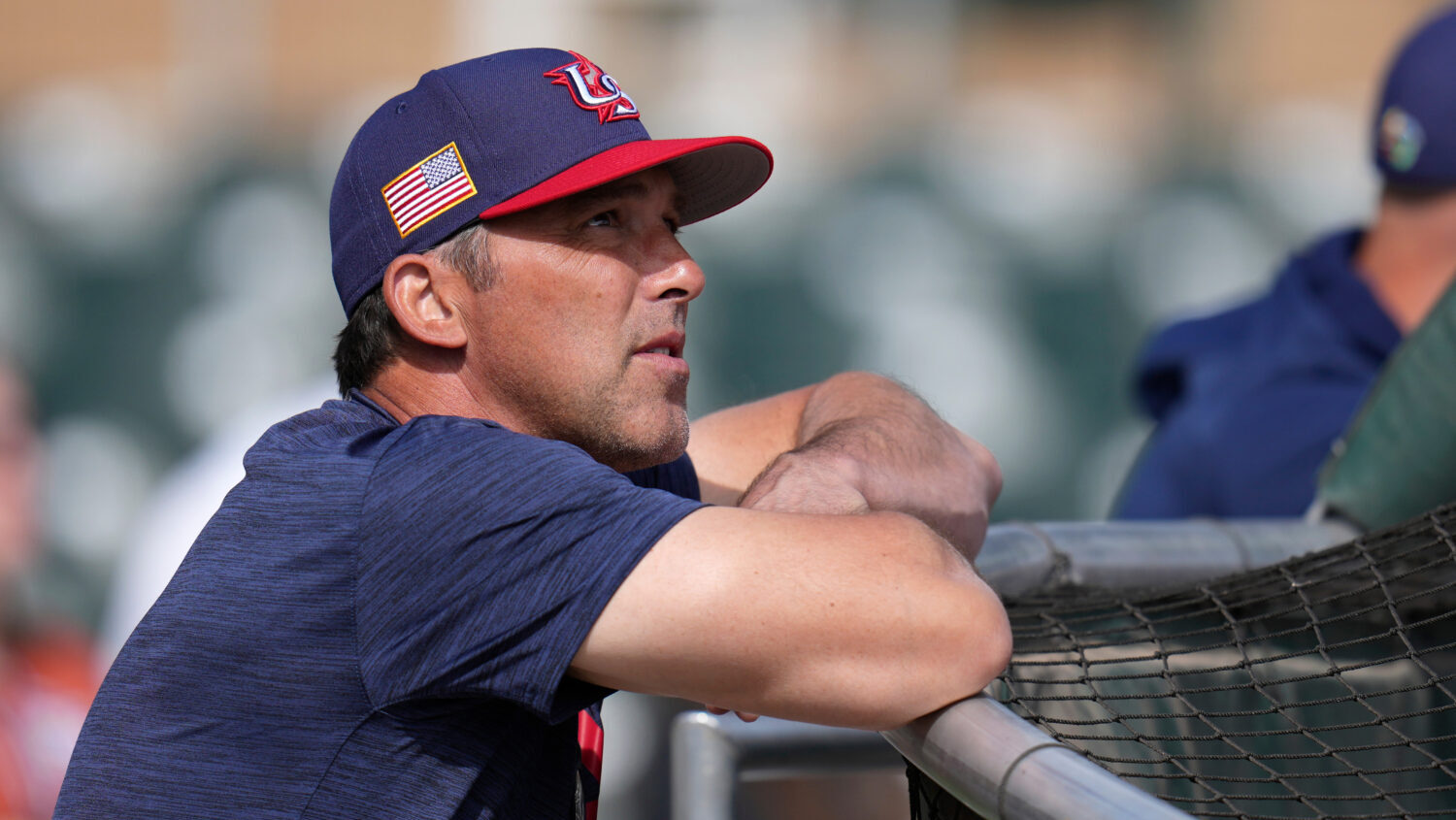 World Baseball Classic American manager Mark DeRosa...
