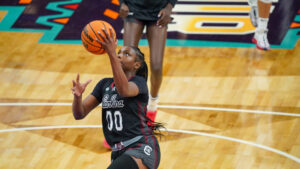 South Carolina ends UConn's bid at undefeated season in combative Women's Final Four