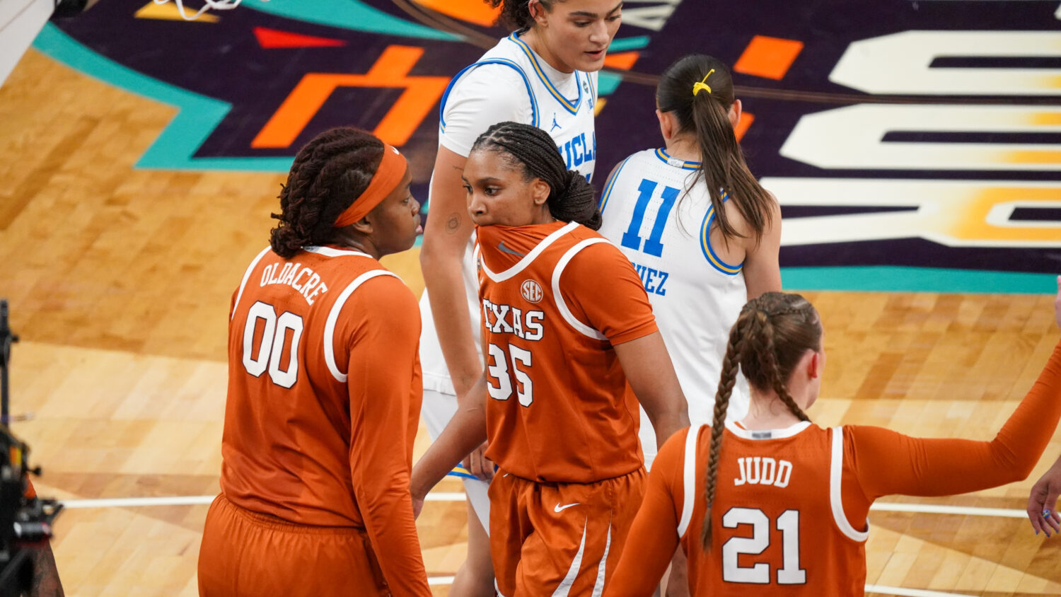 UCLA Texas Women's Final Four Madison Booker South Carolina...