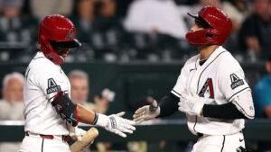 Jordan Lawlar crushes 1st career home run in Diamondbacks-Braves
