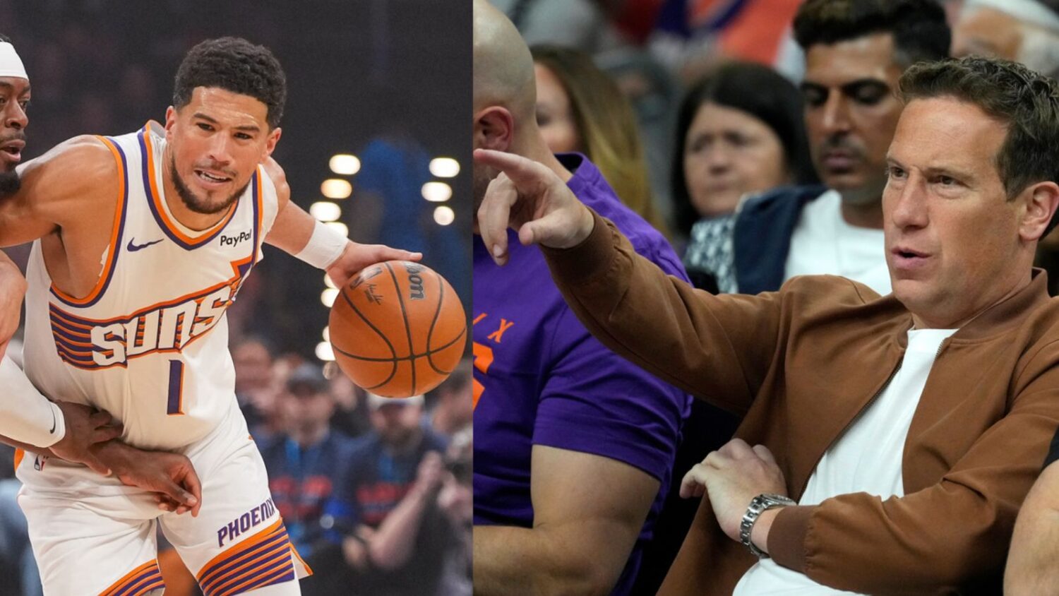 Devin Booker Mat Ishbia backs officiating comments Game 2 Thunder...