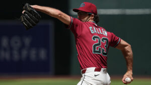 Diamondbacks place RHP Zac Gallen on 15-day IL, recall Mitch Bratt