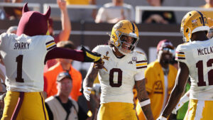 ASU's Jordyn Tyson shows off twitch, explosiveness at private workout