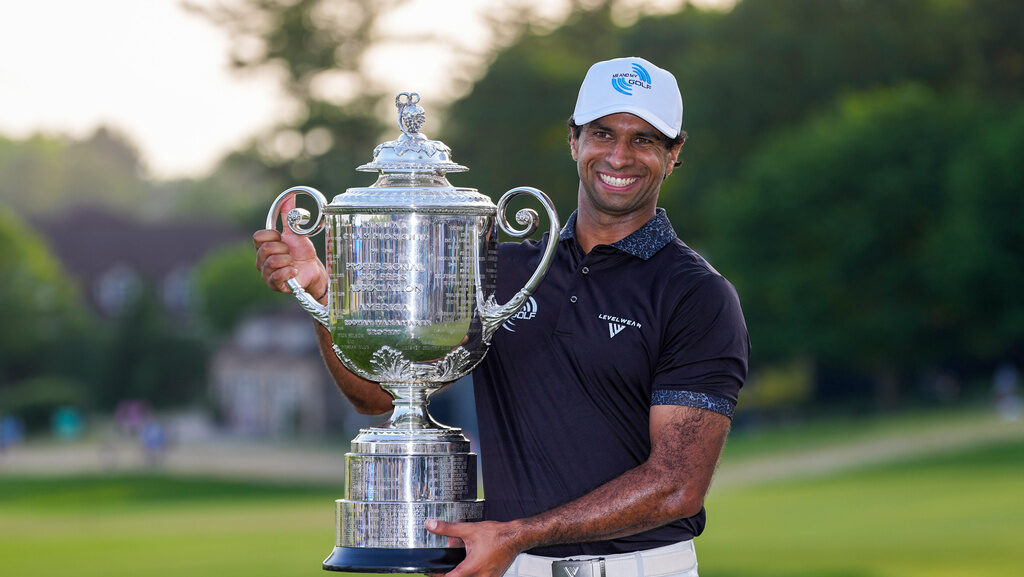 Aaron Rai wins PGA Championship...