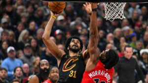 Jarrett Allen ties career high with 22 points as Cavaliers beat Raptors in Game 7 to advance