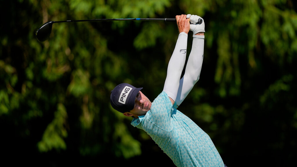 Alex Smalley leads PGA Championship...