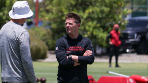How concerned is Mike LaFleur over Jacoby Brissett, Josh Sweat OTAs absences?