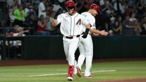 Tommy Troy hits 1st home run, drops savvy bunt to help Diamondbacks defeat Dodgers