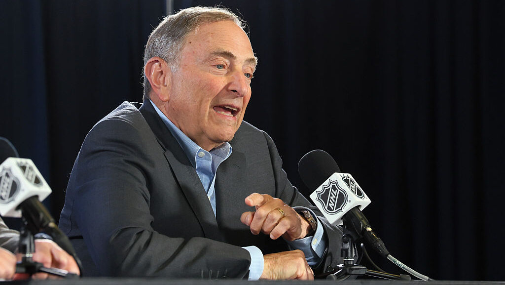 NHL Commissioner Gary Bettman, Arizona hockey...
