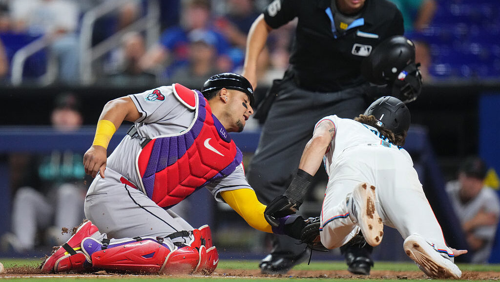 Arizona Diamondbacks v Miami Marlins...