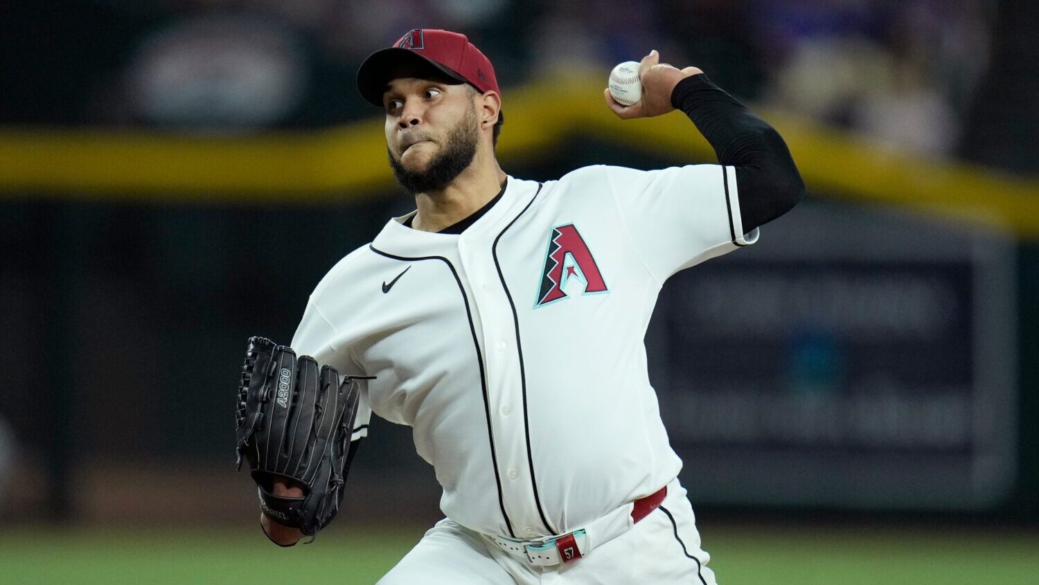 Arizona Diamondbacks starting pitcher Eduardo Rodriguez...