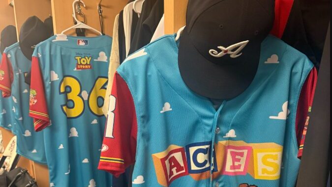 (Reno Aces social media screenshots)...