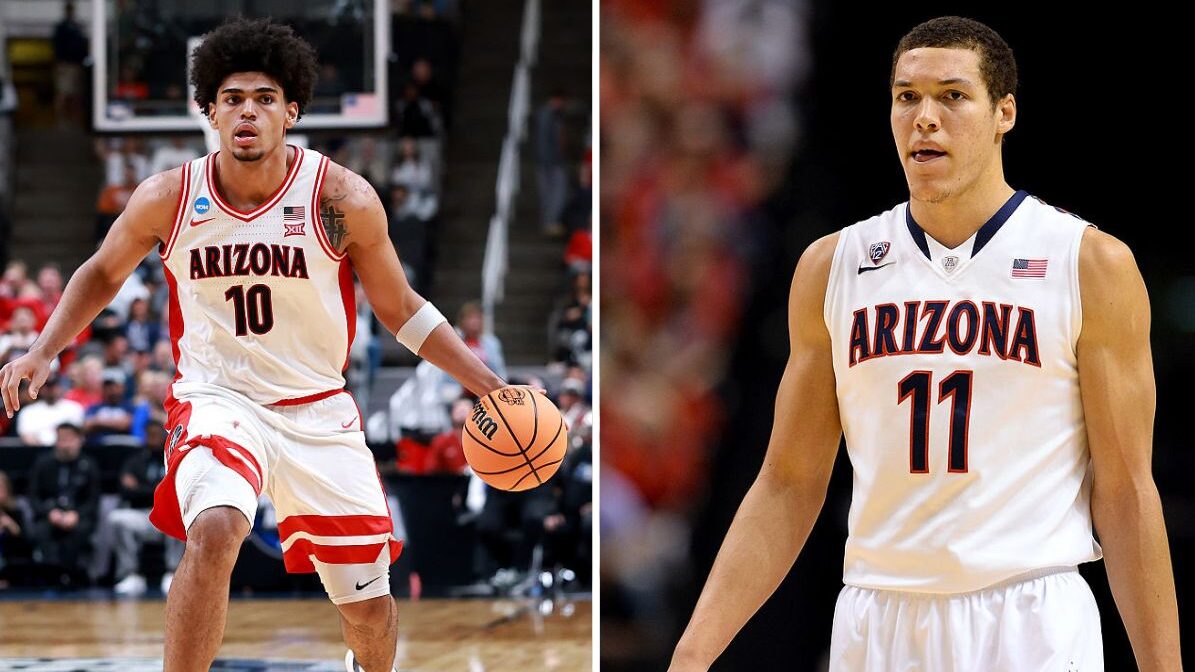 Koa Peat and Aaron Gordon during their time with the Arizona Wildcats....