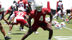 Cardinals' Jeremiyah Love welcomes carries split with ultimate goal in mind