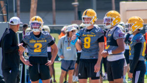 Dillingham wants ASU’s starting QB named by 9-10 days ahead of opener at the latest