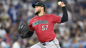 Diamondbacks crush Dodgers, as Eduardo Rodriguez caps outstanding 1st half fittingly