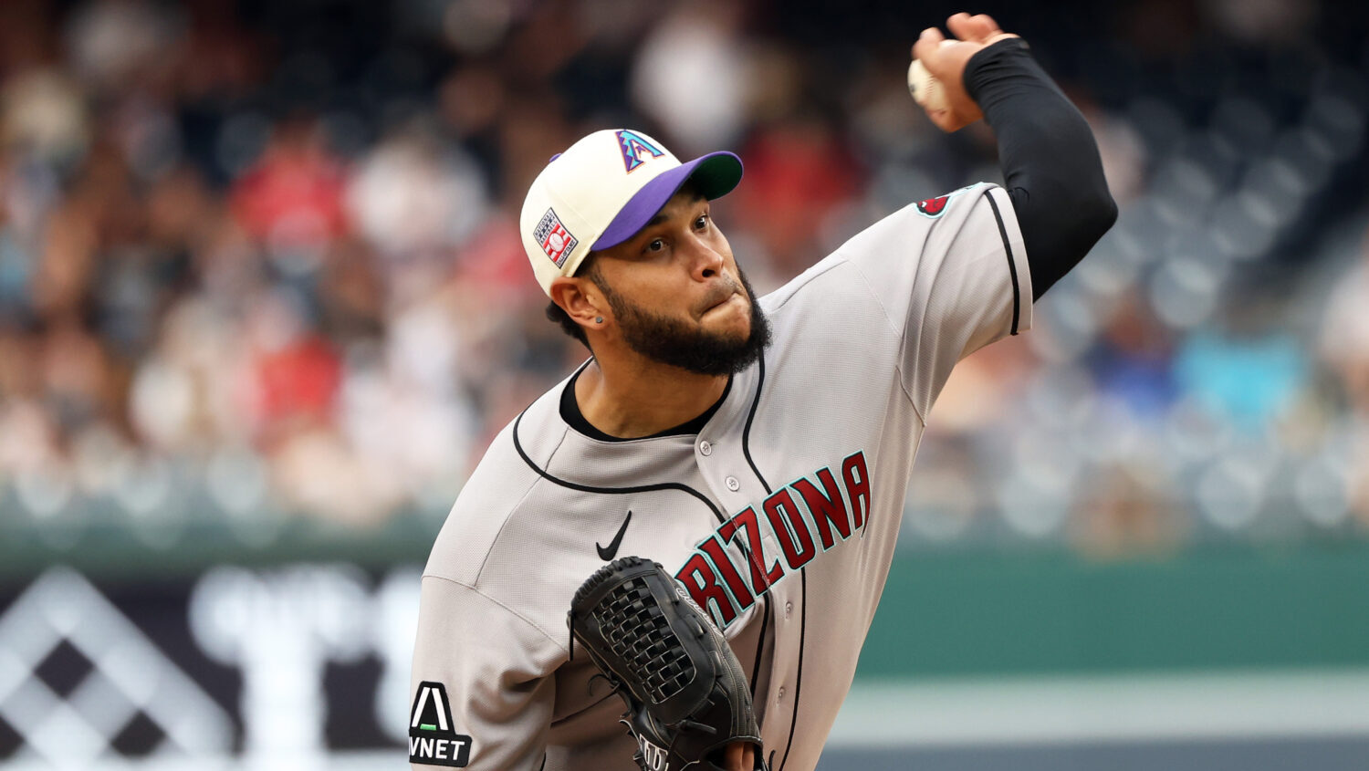 Arizona Diamondbacks pitcher Eduardo Rodriguez...