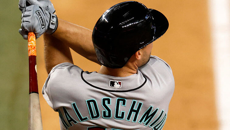 Ryan Waldschmidt #15 of the Arizona Diamondbacks...