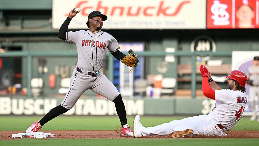 Geraldo Perdomo #2 of the Arizona Diamondbacks...