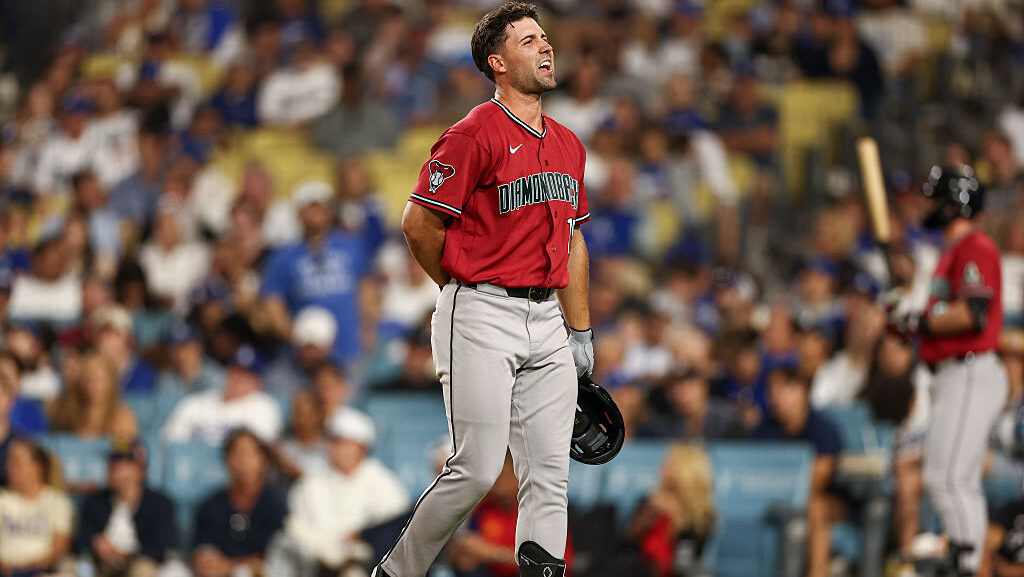 Ryan Waldschmidt #15 of the Arizona Diamondbacks...