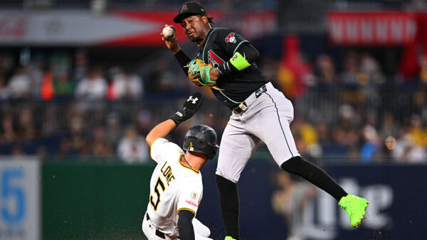 Geraldo Perdomo #2 of the Arizona Diamondbacks