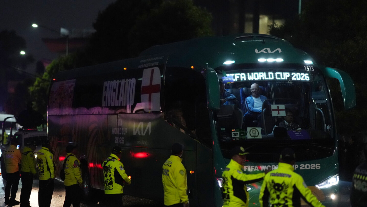 Mexican fans disrupt England hotel ahead of World Cup game....
