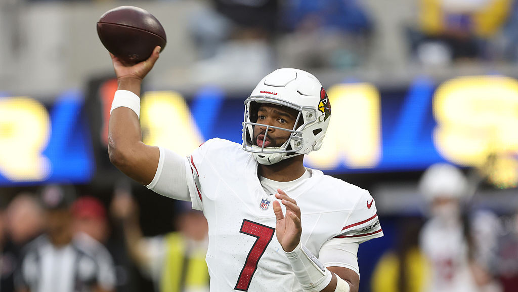 Cardinals' Jacoby Brissett...