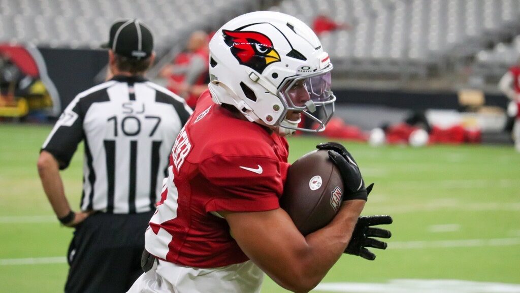 Cardinals' Tyler Allgeier...