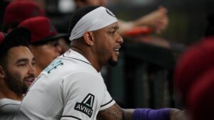 Why is Ketel Marte not starting for Diamondbacks on Wednesday?