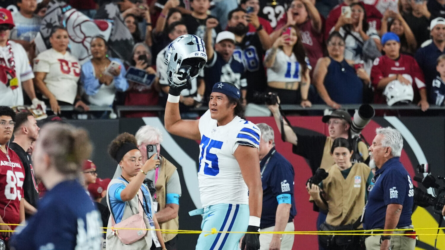 The NFL's first player from the Navajo Nation, Shiyazh Pete, took the NFL world by storm with his p...